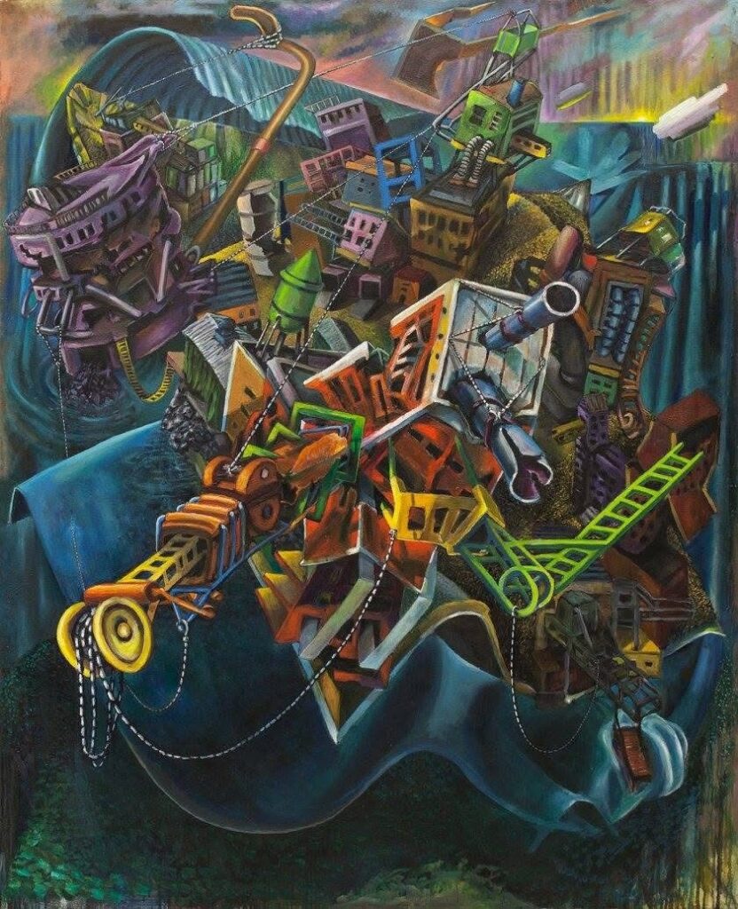 Adrift, Oil on Canvas 2016-17