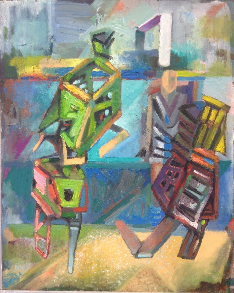 By the Sea #3, Oil on Canvas, 2016